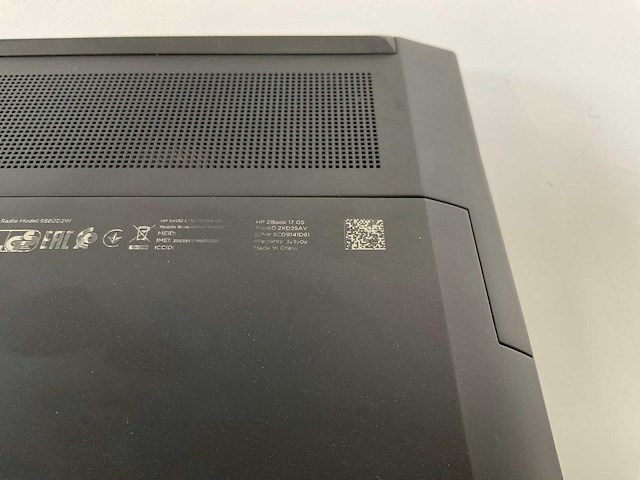 Hp zbook 17 g5 18”, core(tm) i7 8th gen, 32 gb ram, 512 gb nvme, nvidia quadro p2000 4 gb mobile work station - afbeelding 7 van  7