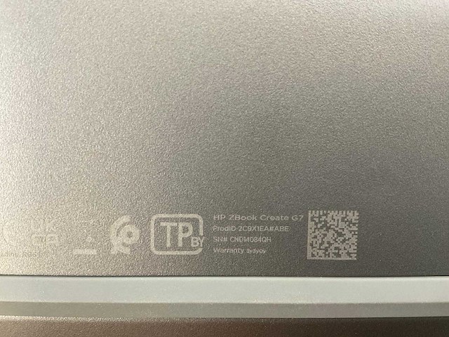 Hp zbook create g7 15,5”, core(tm) i9 10th gen, 32 gb ram, 512 gb nvme, nvidia geforce rtx 2080 super 8 gb laptop - afbeelding 7 van  7