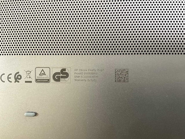 Hp zbook firefly 15 g7 15.5”, core(tm) i5 10th gen, 32 gb ram, 512 gb nvme nvidia quadro p520 4 gb mobile workstation - afbeelding 7 van  7