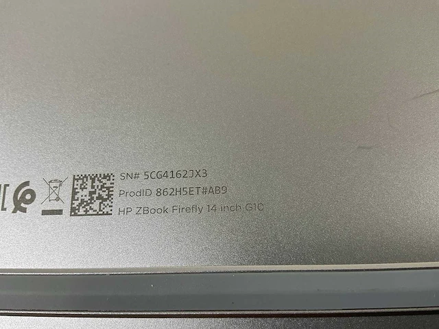 Hp zbook firefly g10 14”, core(tm) i7 13th gen, 32 gb ram, 1 tb nvme, nvidia rtx a500 laptop 4gb mobile workstation - afbeelding 4 van  4