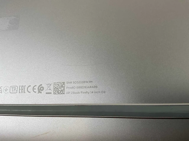 Hp zbook firefly g9 14”, core(tm) i7 12th gen, 32 gb ram, 1 tb nvme, nvidia t550 laptop 4gb mobile workstation - afbeelding 6 van  6