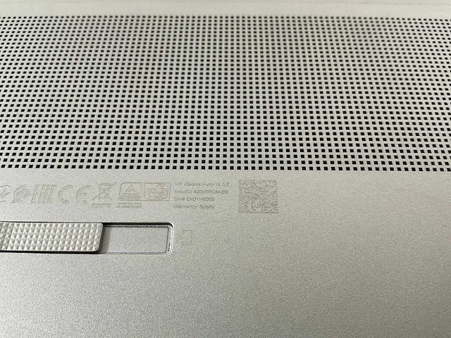 Hp zbook fury 15 g7 15.5”, core(tm) i9 10th gen, 32 gb ram, 1 tb nvme nvidia quadro t2000 4 gb mobile workstation - afbeelding 7 van  7