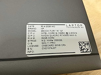 Hp zbook fury 15” g7 laptop - afbeelding 1 van  1