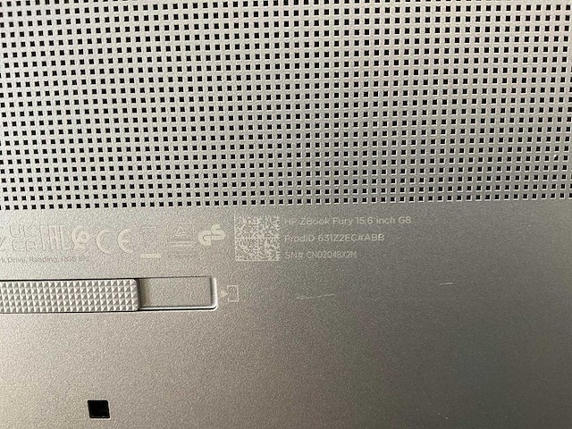 Hp zbook fury g8 15.6”, core(tm) i9 11th gen, 32 gb ram, 1 tb nvme, nvidia rtx a2000 4 gb mobile workstation - afbeelding 7 van  7
