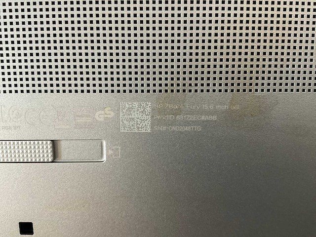 Hp zbook fury g8 15.6”, core(tm) i9 11th gen, 64 gb ram, 1 tb nvme, nvidia rtx a2000 4 gb mobile workstation - afbeelding 5 van  5