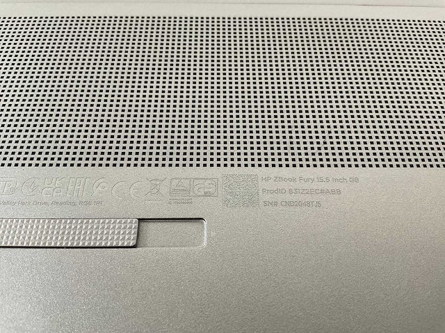 Hp zbook fury g8 15.6”, core(tm) i9 11th gen, 64 gb ram, 1 tb nvme, nvidia rtx a2000 4 gb mobile workstation - afbeelding 5 van  5