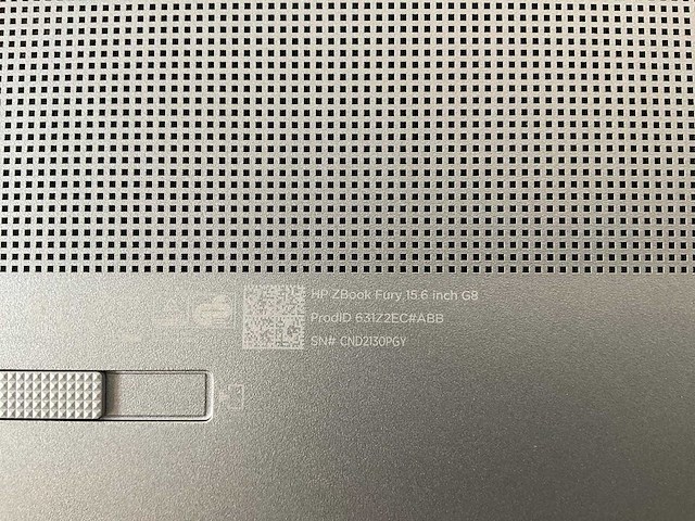 Hp zbook fury g8 15.6”, core(tm) i9 11th gen, 64 gb ram, 1 tb nvme, nvidia rtx a2000 4 gb mobile workstation - afbeelding 7 van  7