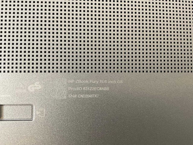 Hp zbook fury g8 15.6”, core(tm) i9 11th gen, 64 gb ram, 1 tb nvme, nvidia rtx a2000 4 gb mobile workstation - afbeelding 7 van  7