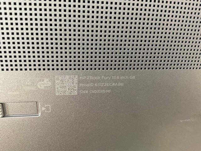 Hp zbook fury g8 15.6”, core(tm) i9 11th gen, 64 gb ram, 1 tb nvme, nvidia rtx a2000 4 gb mobile workstation - afbeelding 7 van  7