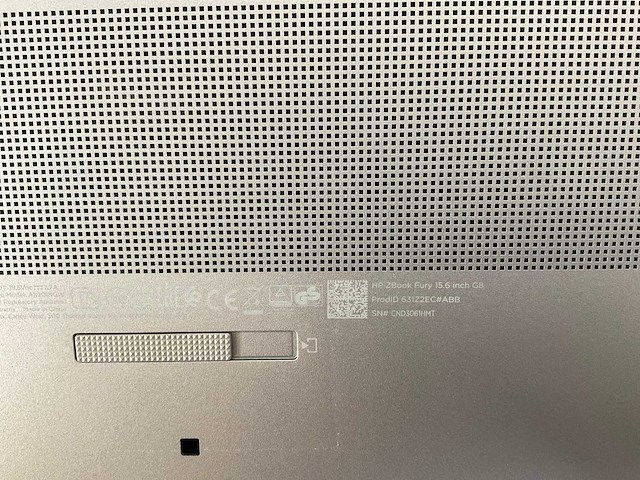 Hp zbook fury g8 15.6”, core(tm) i9 11th gen, 64 gb ram, 1 tb nvme, nvidia rtx a2000 4 gb mobile workstation - afbeelding 7 van  7