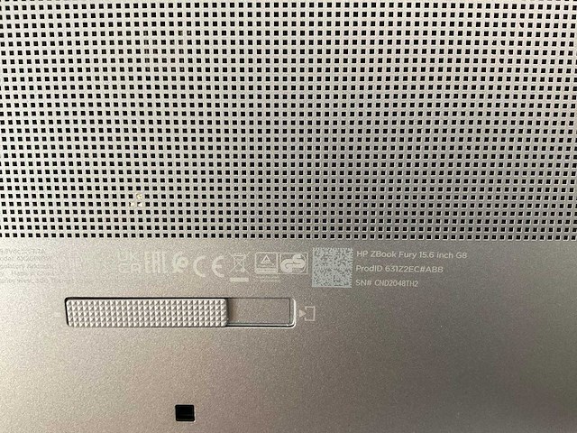 Hp zbook fury g8 15.6”, core(tm) i9 11th gen, 64 gb ram, 1 tb nvme, nvidia rtx a2000 4 gb mobile workstation - afbeelding 7 van  7