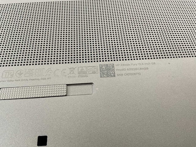 Hp zbook fury g8 15.6”, core(tm) i9 11th gen, 64 gb ram, 1 tb nvme, nvidia rtx a2000 4 gb mobile workstation - afbeelding 4 van  4