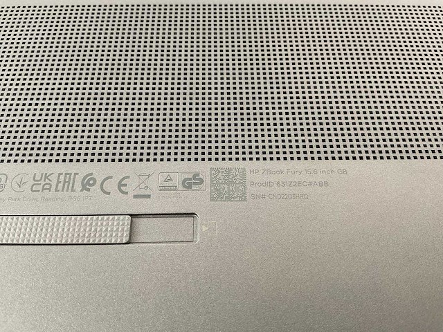 Hp zbook fury g8 15.6”, core(tm) i9 11th gen, 64 gb ram, 1 tb nvme, nvidia rtx a2000 4 gb mobile workstation - afbeelding 7 van  7