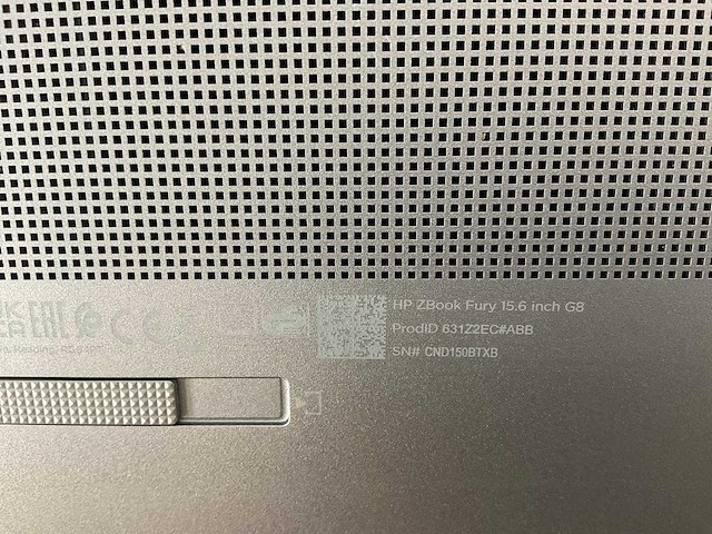 Hp zbook fury g8 15.6”, core(tm) i9 11th gen, 64 gb ram, 1 tb nvme, nvidia rtx a2000 4 gb mobile workstation - afbeelding 7 van  7
