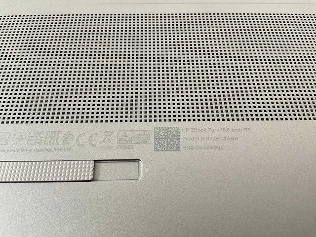Hp zbook fury g8 15.6”, core(tm) i9 11th gen, 64 gb ram, 1 tb nvme, nvidia rtx a2000 mobile 4 gb workstation - afbeelding 7 van  8