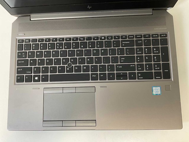 Hp zbook g5 15.5”, core(tm) i7 8th gen, 28 gb ram, 480 gb nvme, nvidia quadro p2000 mobile 4gb mobile workstation - afbeelding 4 van  7