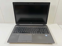 Hp zbook g6 15.5”, core(tm) i7 9th gen, 32 gb ram, 512 gb nvme, nvidia quadro t2000 4gb mobile workstation - afbeelding 1 van  7