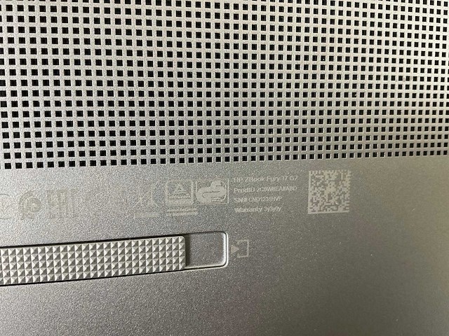 Hp zbook g7 18”, core(tm) i7 10th gen, 64 gb ram, 2tb nvme, nvidia quadro rtx 3000 6gb mobile workstation - afbeelding 2 van  3