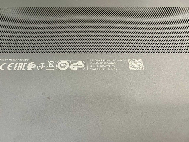 Hp zbook power 15.6 inch g8 laptop - afbeelding 7 van  7