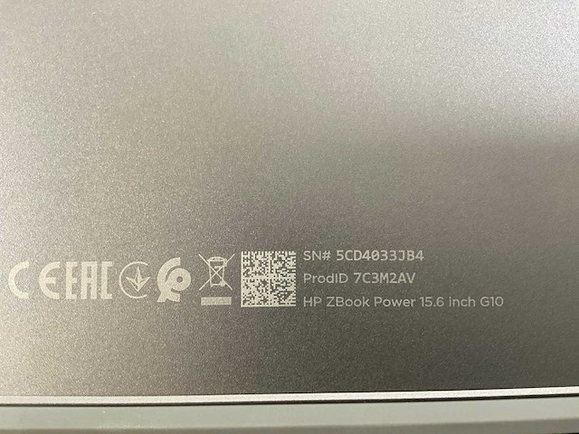 Hp zbook power g10 15,5”, core(tm) i9 13th gen, 32 gb ram, 1 tb nvme, nvidia rtx a1000 6 gb laptop - afbeelding 7 van  7