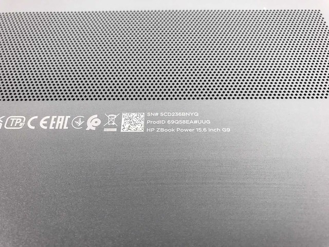 Hp zbook power g9 15.6”, core(tm) i7 12th gen, 16 gb ram, 512 gb nvme, intel iris xe graphics g7 laptop - afbeelding 4 van  4