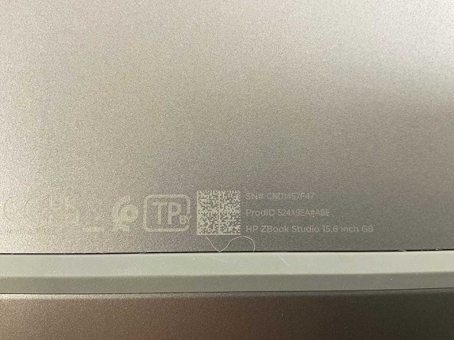 Hp zbook studio g8 15,5”, core(tm) i9 11th gen, 32 gb ram, 1 tb nvme, nvidia geforce rtx 3080 16 gb laptop - afbeelding 7 van  7