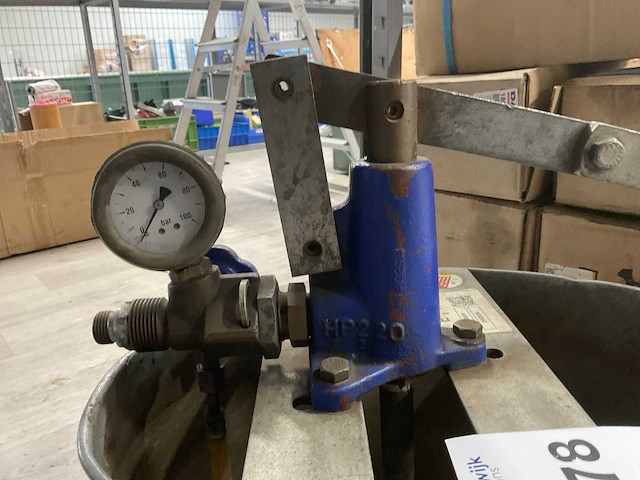 Hp220 hydraulische test/drukpomp - afbeelding 3 van  3