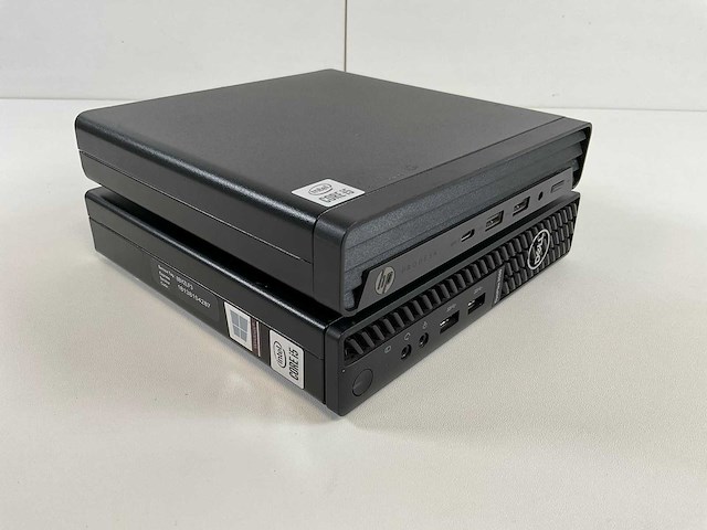 Hp/dell mix model mini desktops - check description (2x) - afbeelding 2 van  6