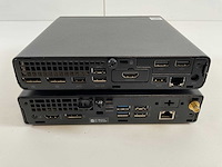 Hp/dell mix model mini desktops - check description (2x) - afbeelding 3 van  6