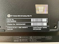 Hp/dell mix model mini desktops - check description (2x) - afbeelding 5 van  6
