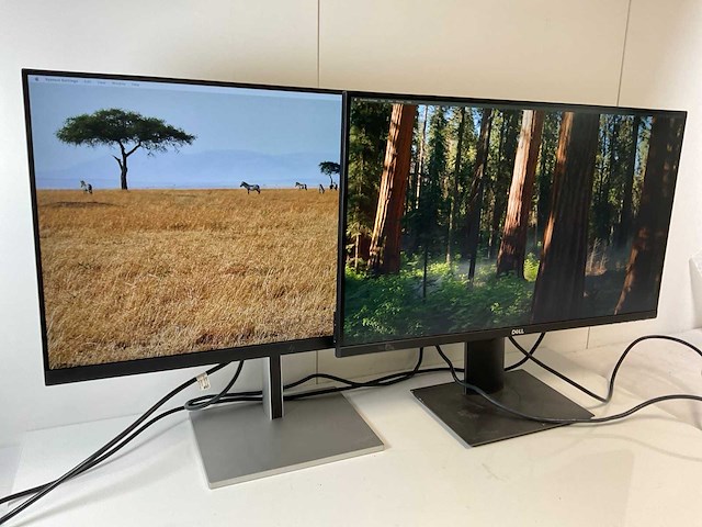 Hp/dell mix model monitors - check description (2x) - afbeelding 2 van  9