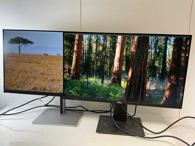 Hp/dell mix model monitors - check description (2x) - afbeelding 3 van  9