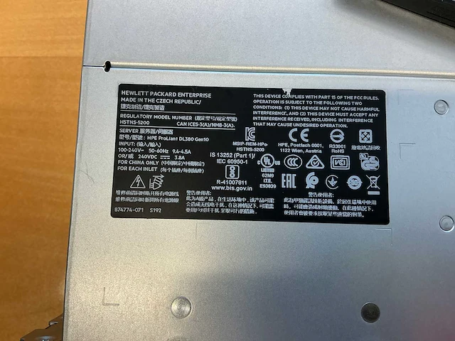Hpe - proliant dl380 gen10 - afbeelding 6 van  10