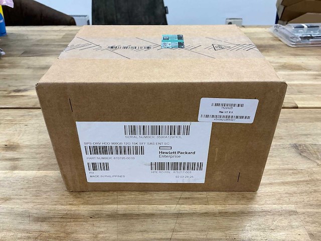 Hpe 870795-001b sps-drv hdd 900gb 12g 15k - afbeelding 1 van  2