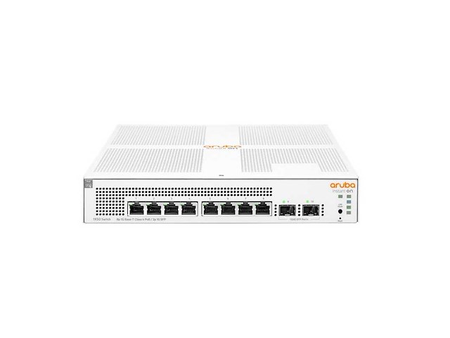 Hpe aruba ion 1930 8g 2sfp 124w switch eu en - afbeelding 1 van  3