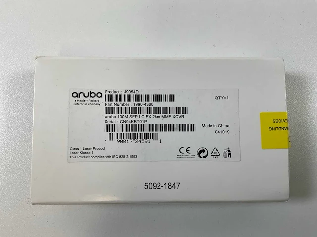 Hpe mix models transceiver modules - check description (new) (14x) - afbeelding 10 van  14