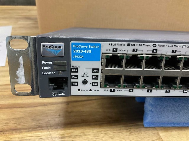 Hpe procurve 2810-48g switch - afbeelding 2 van  2