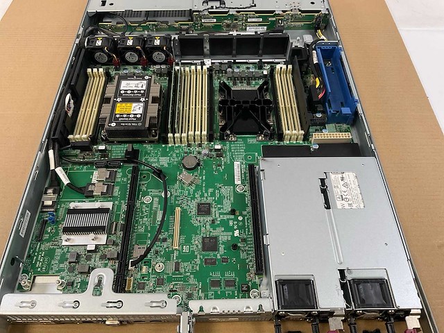 Hpe (proliant dl160 gen10) - xeon(r) bronze 3206r, 64 gb ram (2x32gb), no hdd rack mount chassis - afbeelding 6 van  8