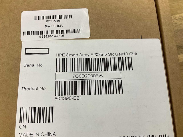 Hpe smart array e208e-p sr gen 10 controller - afbeelding 2 van  2