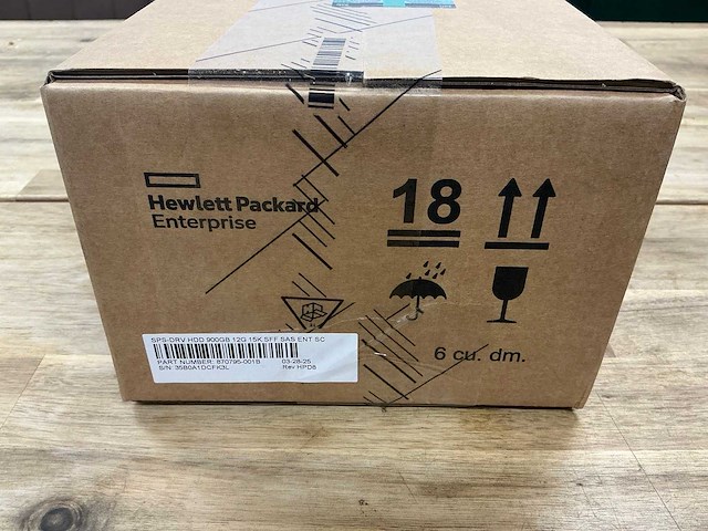 Hpe sps-drv hdd 900gb 12g 15k sff sas ent sc - afbeelding 2 van  2