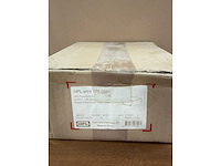 Hpl - 775.0321 - powerbox 150 instort 55 mm 2xwcd+2xdata-uitsparing rvs s15 klapdeksel - afbeelding 3 van  4