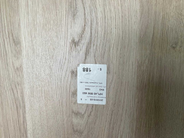 Hpl blad 160x460x38 mm - afbeelding 3 van  3
