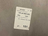 Hpl werkblad 1900x500x38 mm - afbeelding 3 van  3