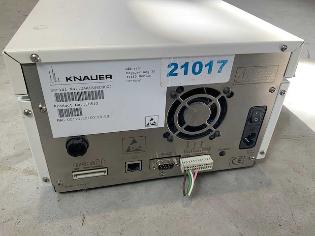 Hplc pomp - knauer 40p e6510 - afbeelding 3 van  3