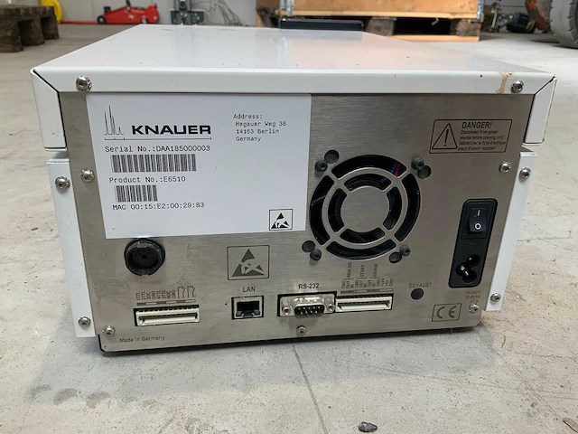 Hplc pomp - knauer 40p e6510 - afbeelding 3 van  3