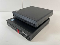 Hp/lenovo mix model mini desktops - check description (2x) - afbeelding 1 van  3