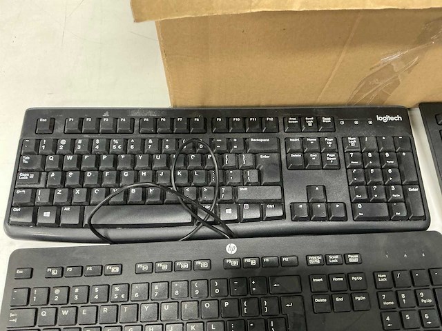 Hp/logitech - partij toetsenborden - afbeelding 2 van  5