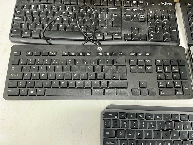 Hp/logitech - partij toetsenborden - afbeelding 3 van  5