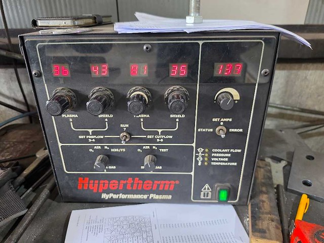 Hpm - 2008 - gv 6020 - plasmasnijmachine - afbeelding 8 van  10