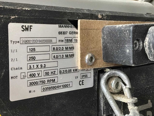 Hps equipment kzk-250.45 zwenkarmkraan met vacuümheffer - afbeelding 2 van  14